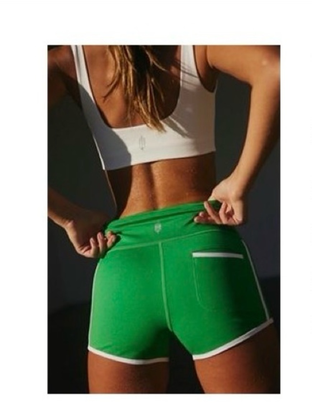 Island Time Green Sheer Women’s Shorts